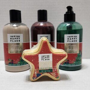 New Find Your Happy Place - Home for the Holidays - Lotion, Gel, Bomb & Hand